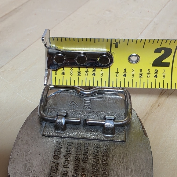 National Finals Rodeo Hesston 1984 NFR Youth Cowboy Buckle Ornate Vintage - Picture 9 of 9